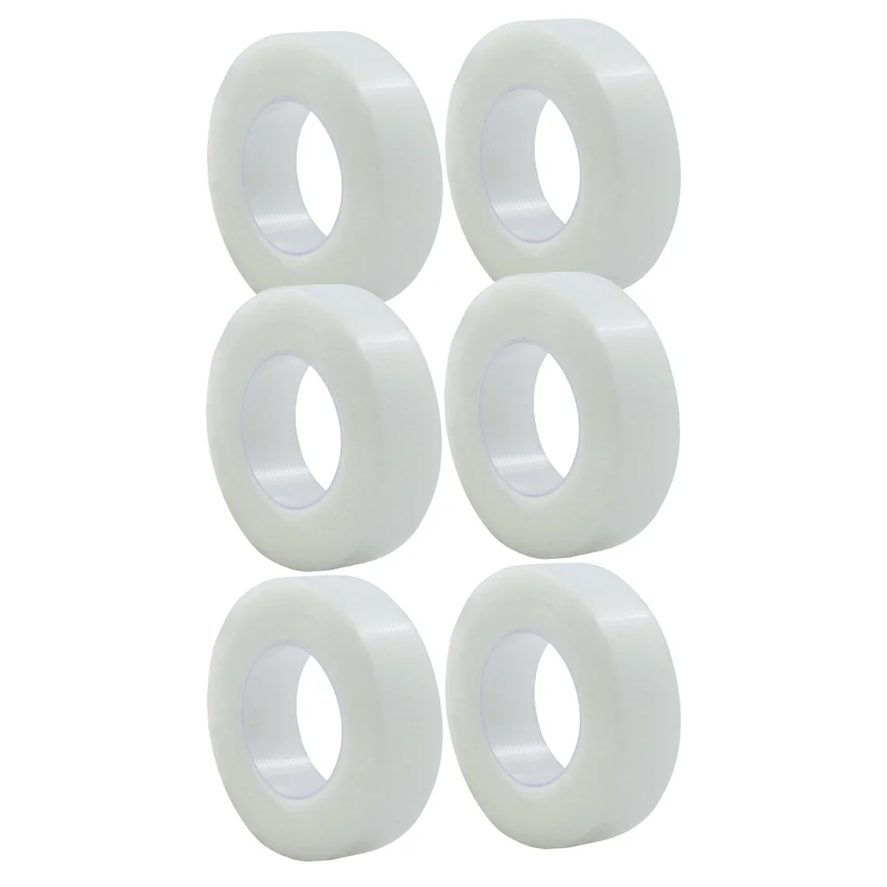 6 لفات شريط جفن مزدوج شفاف ذاتي اللصق قابل للتنفس مقاوم للماء سهل الاستخدام ملصقات جفن غير مرئية أداة ماكياج #4