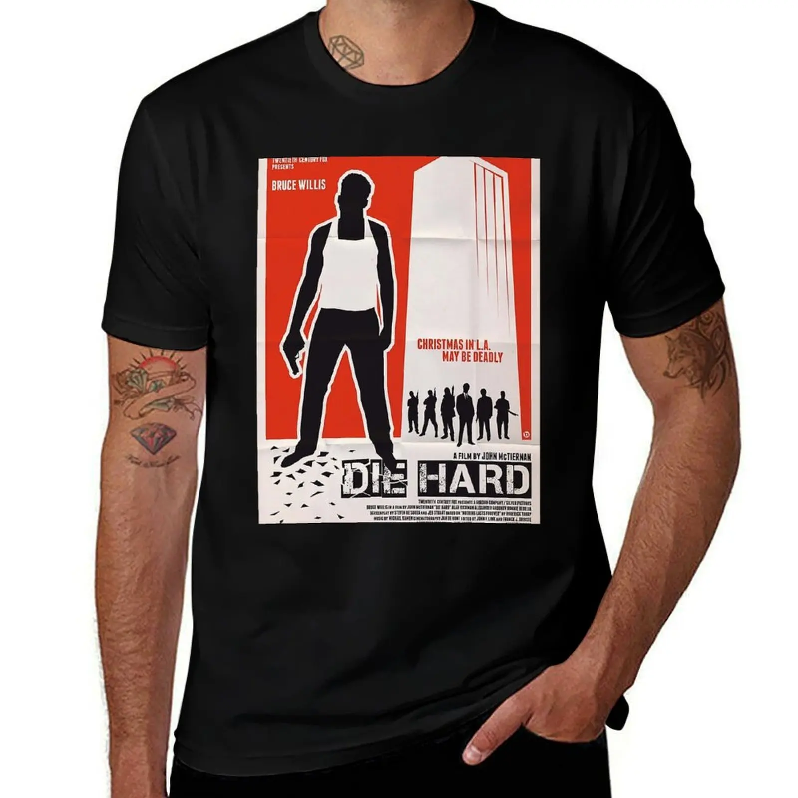 DIE HARD T-Shirt All Match Basic Short Sleeve Top T-Shirt
