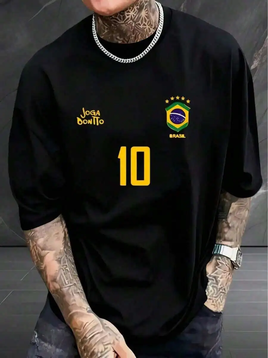 Brazil National Team Men's Soccer Jersey T-Shirt