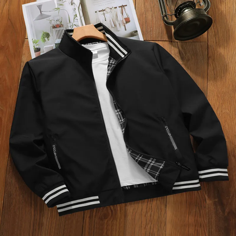

Men's Outdoor High-quality Windproof Breathable Spring and Autumn Jacket Comfortable Fashionable Versatile and Trendy Jacket