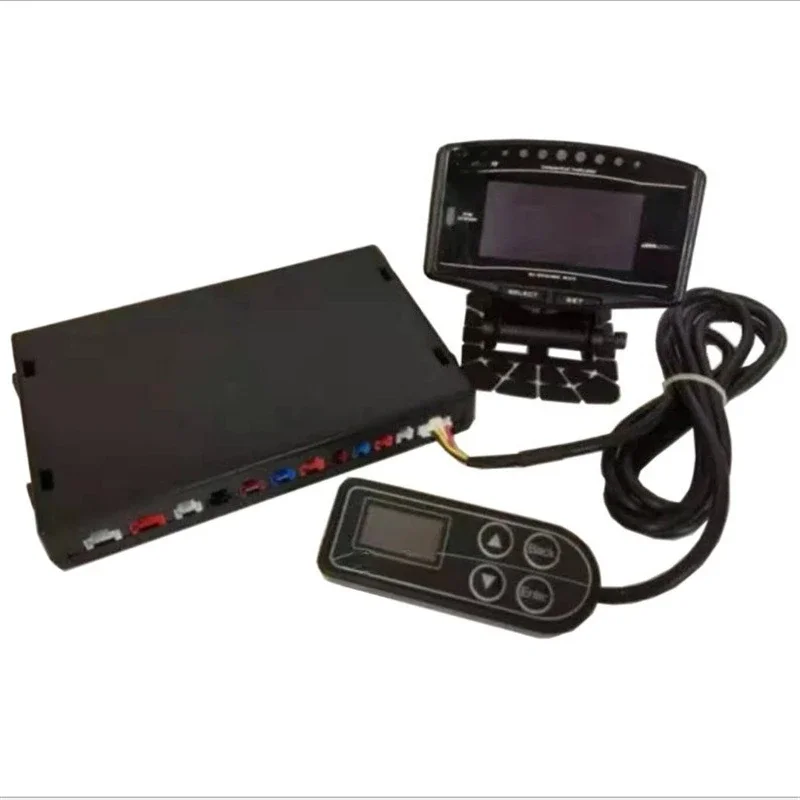 Multi‑Color 10‑in‑1 ZD LCD Instrument Automotive Racing Modified Dash Monitor Replacement Fitting