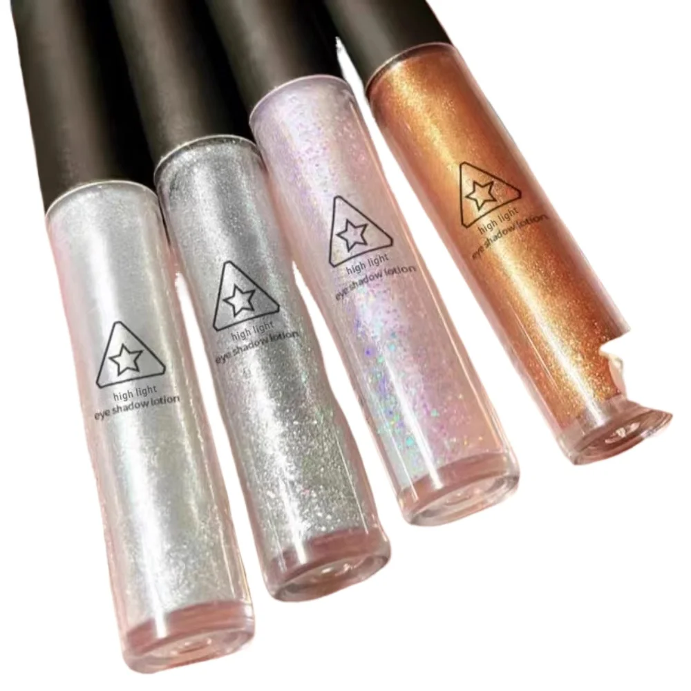 Una goccia di ombretto liquido a strappo Ombretto liquido fine luccicante ad alta luce Tutto delicato con influencer al chiaro di luna all'ingrosso