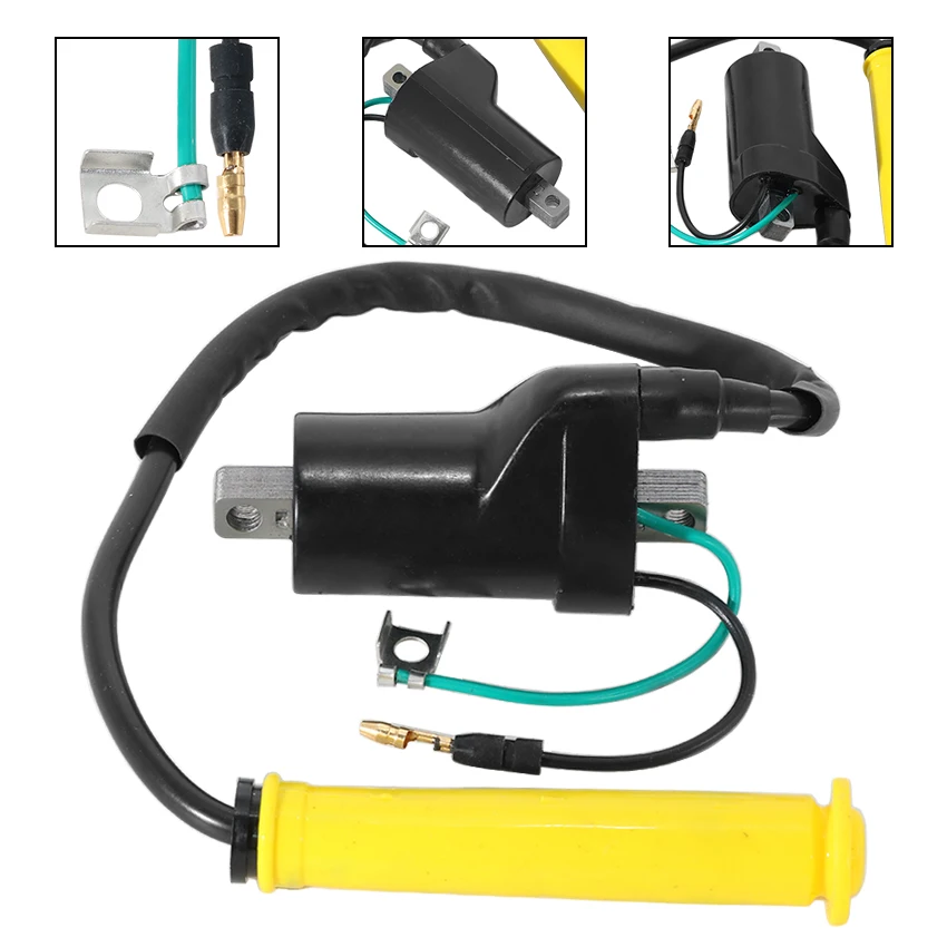 High Voltage Pack Ignition Coil For Honda NX650 Dominator 650 NX500 Dominator 500 XR400R TRX400 TRX400X OEM:30700-KCZ-000 view 5