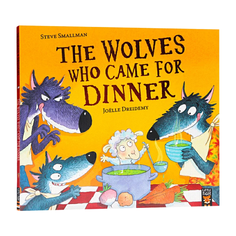 

The Wolves Who Came for Dinner, Children's books aged 3 4 5 6, English picture books, 9781788813334