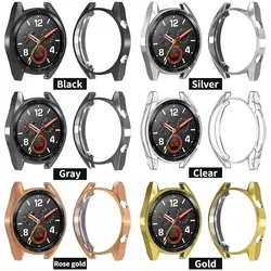 Huawei Watch GT case For huawei watch gt strap band cover soft TPU plated All-Around protective case shell watch Accessories