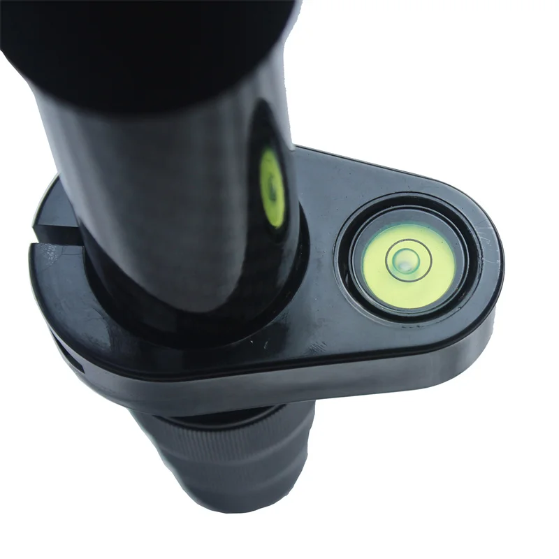 Portable Carbon Fiber Telescopic Rod Pole Expanded Length 1.5 Meters For Surveying and Measuring Mapping GPS Prism 1Piece