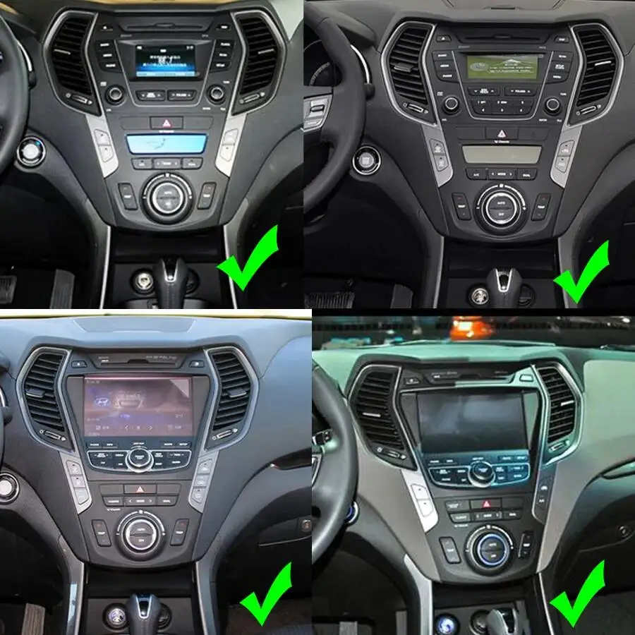 New 15.6Inch GPS Navigation For Hyundai Santa Fe Ix45 2012-2017 Android Car Multimedia 4G Video Player CarPlay Screen Auto Radio