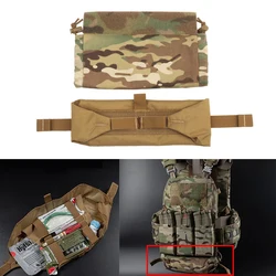 Tactical FCPC Roll 1 Trauma IFAK Pouch EDC Medical Rapid Deployment Bag for Plate Carrier Chest Rig Emergency Survival Tool