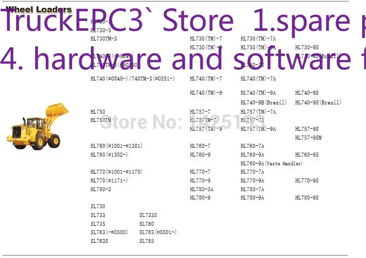 

TruckEPC3 Construction Equipment - Backhoe\ Skid Steer Loaders\Wheel Loaders\Road Roller Service Manuals for Hyundai