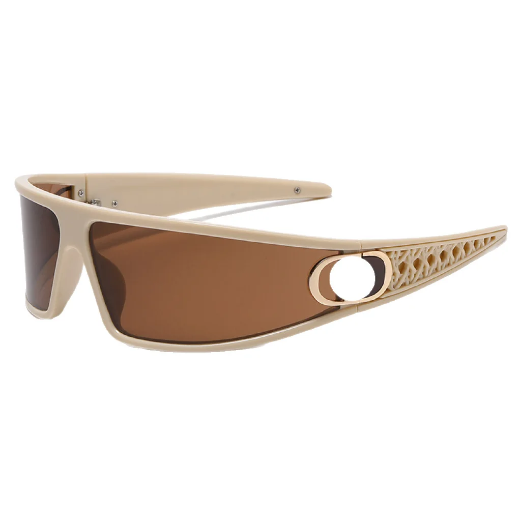 Women's new D headband sunglasses, Internet celebrity fashion photo-styling sunglasses, UV protection, with gift box - view 5