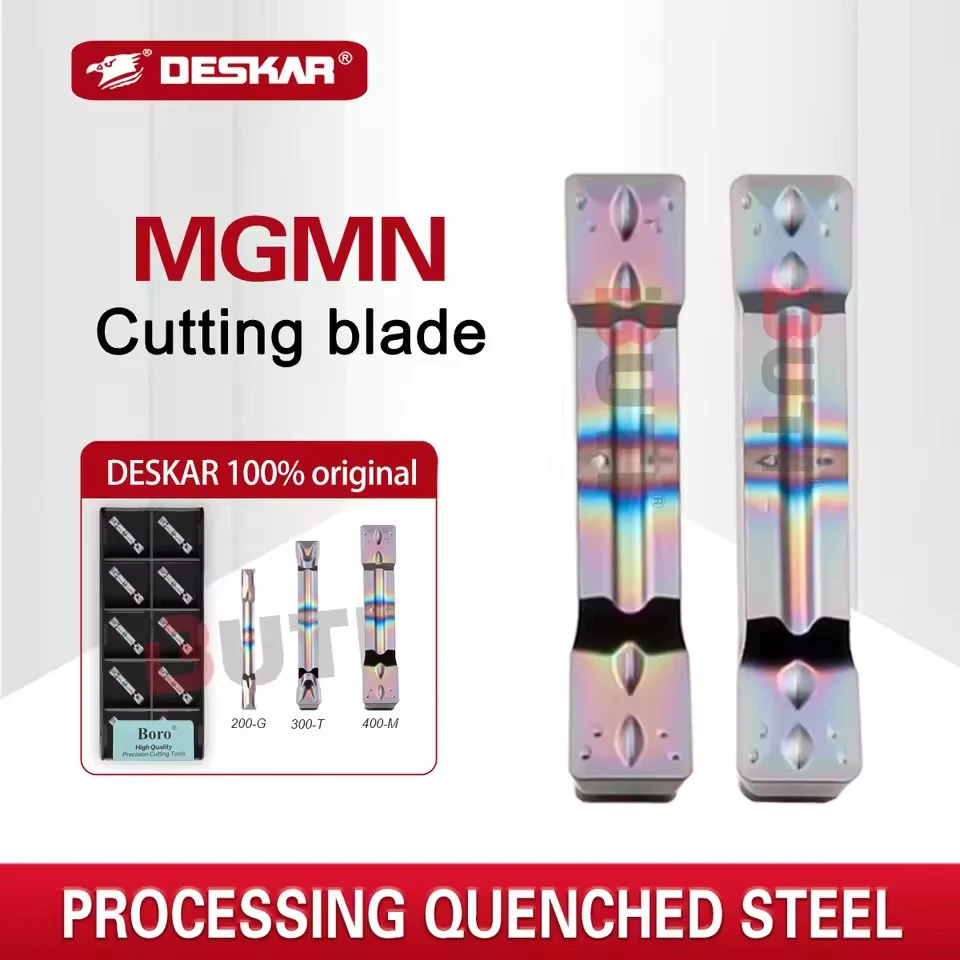 

DESKAR 100% Original MGMN200-G 200-T 250-T 300-T 400-T 400-M 500-M TF618 CNC Lathe Grooving Tools For Processing Quenched Steel