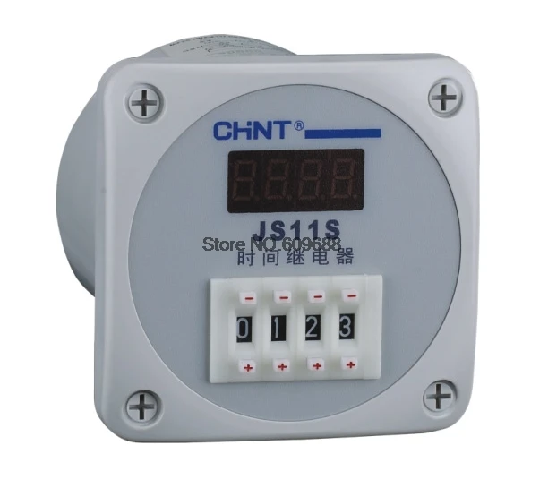 CHNT JS11S Timer Power On Power Delay Relay Time Relay Switch CHINT