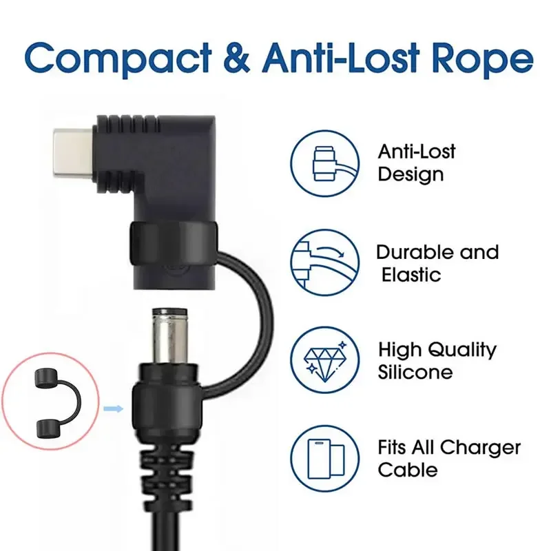 ل HP/DELL 4.5x3.0 مللي متر تيار مستمر مقبس الطاقة إلى USB C PD محول محول 65 واط/100 واط PD شاحن سريع للهاتف سامسونج ماك بوك نوع C