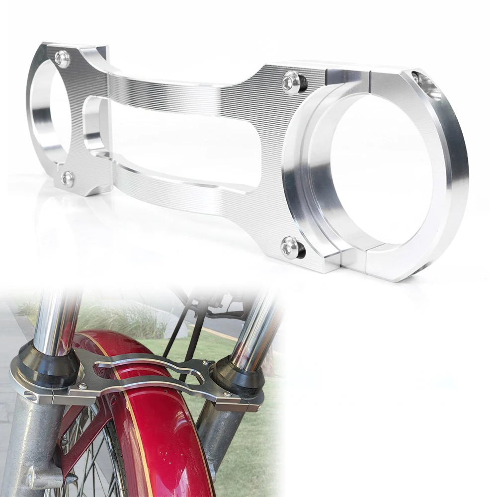 

Motorcycle Front Fork Brace Fork Stabilizer Fit For Harley Softail Customs FXSTC /Standards FXST/I Dyna Wide Glides FXDWG/FXDWGI