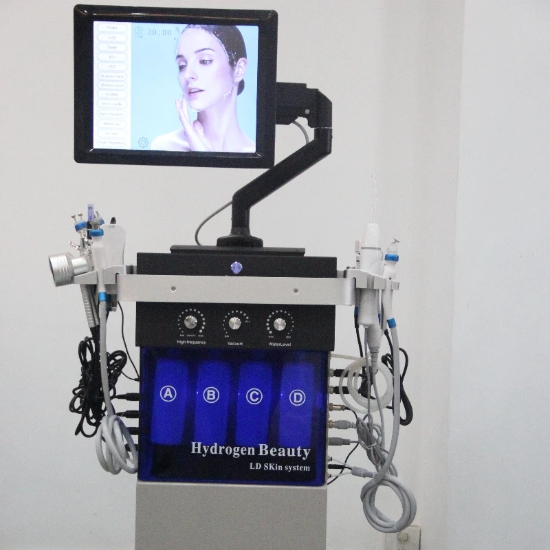 Skin Rejuvenation Hydrodermabrasion Facial Skin Care Machine  Peel Machine Hydra Beauty Skin System Machine