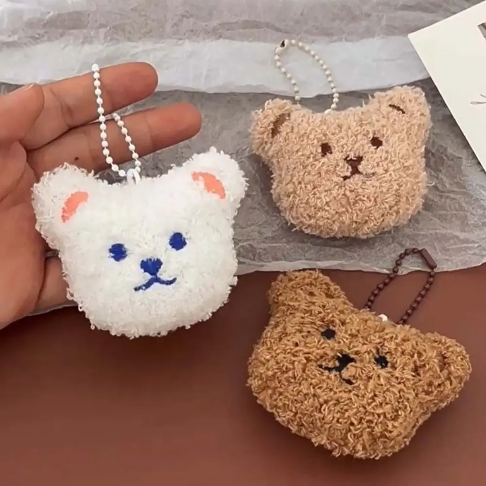 Niedlicher Stofftier-Bär-Anhänger, Anime-Taschenanhänger, Cartoon-Schlüsselanhänger, weich, unisex – Detail 8