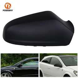 Auto Links/Rechts Achteruitkijkspiegel Zwarte Deur Wing Mirror Cover Auto Exterieur Onderdelen Voor Opel Astra H 2004 2005 2006 2007 2008 2009