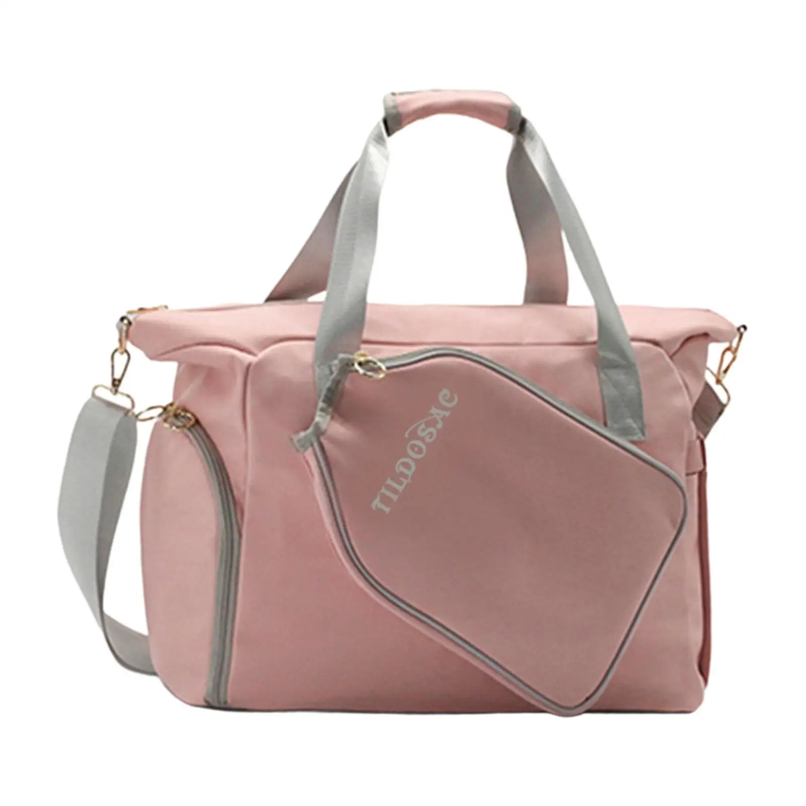 

Women’s Pickleball Bag with Paddle Holder Pocket Handbag Pickleball Tote Bag