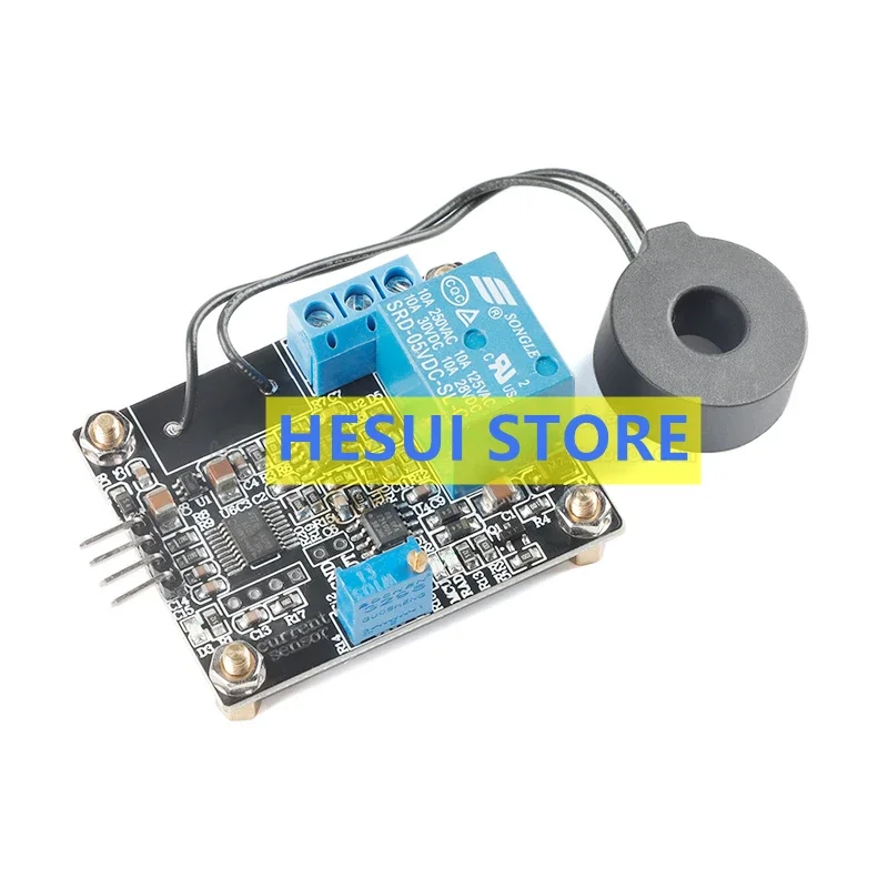 Módulo sensor de detección de corriente CA, transformador 10A/20A, relé de control de protección de corriente