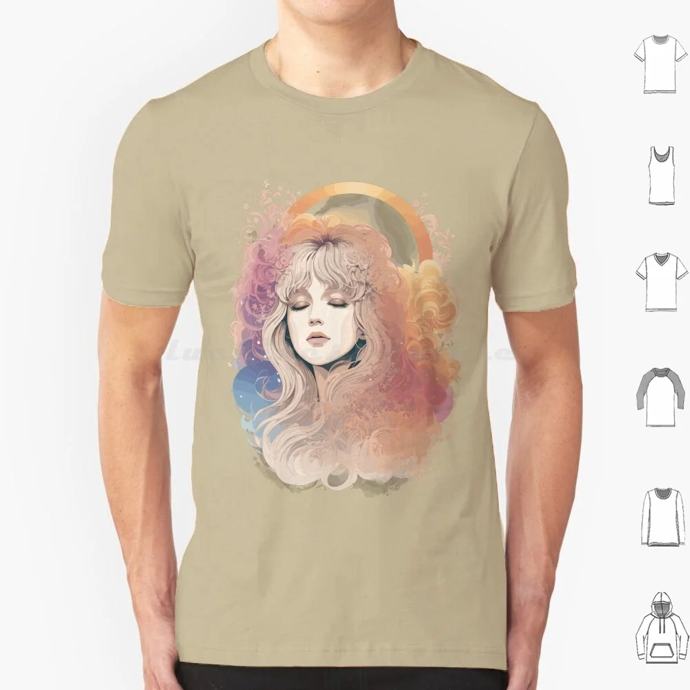 T Shirt 6xl Cotton Cool Tee Band Music Vintage Design Classic Music Legends Stevie Nicks Lindsey Buckingham And Roll Iconic