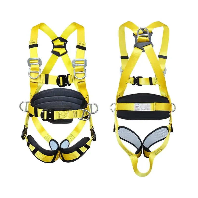 Construction Scaffolding Industrial Fall Arrest protection Security Full Body Harness for Work at Height