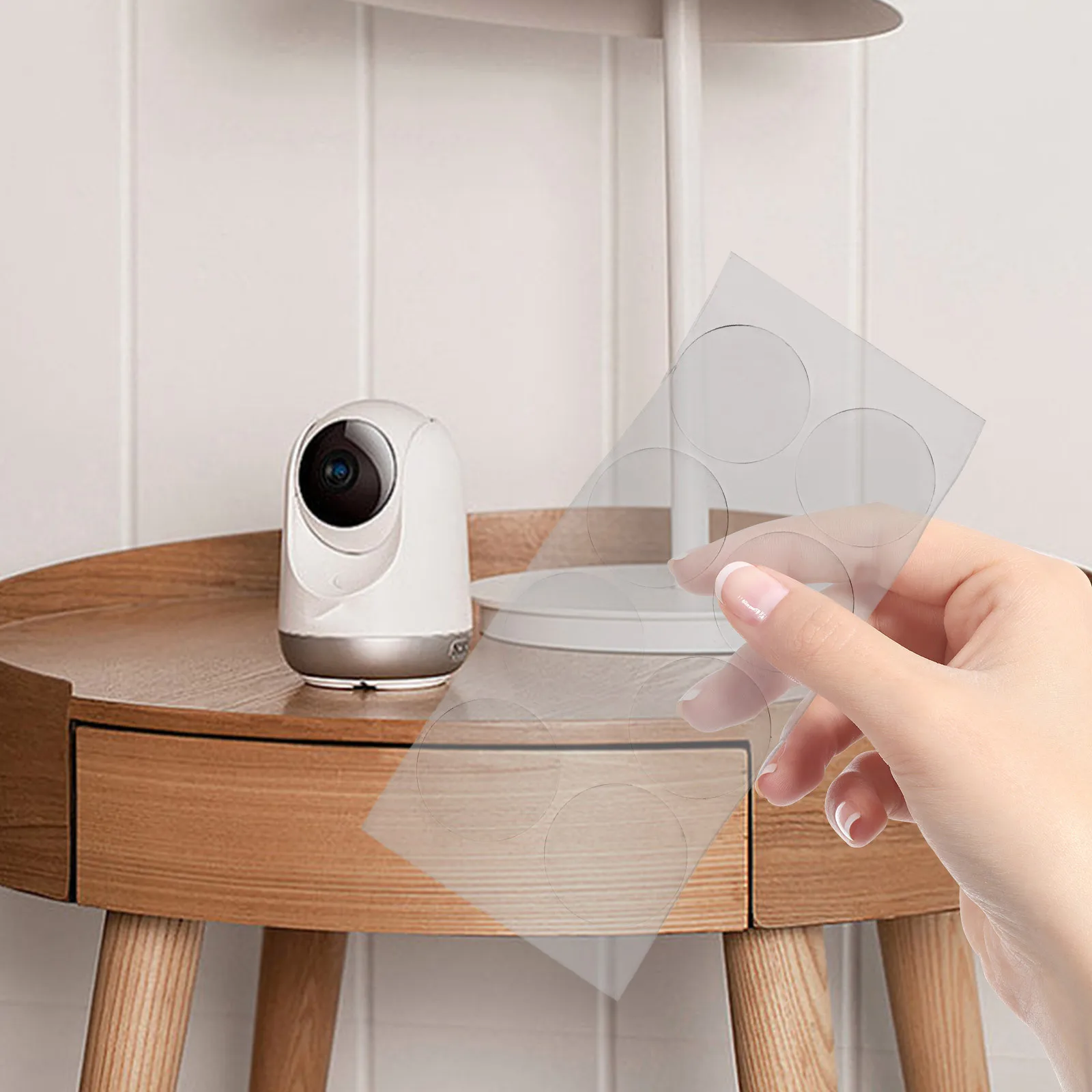 

80pcs Anti Slip Pads For Furniture Transparent Non-Slip Fixation Table Vase Stoppers Durable Glass Desk Bumper Spacers