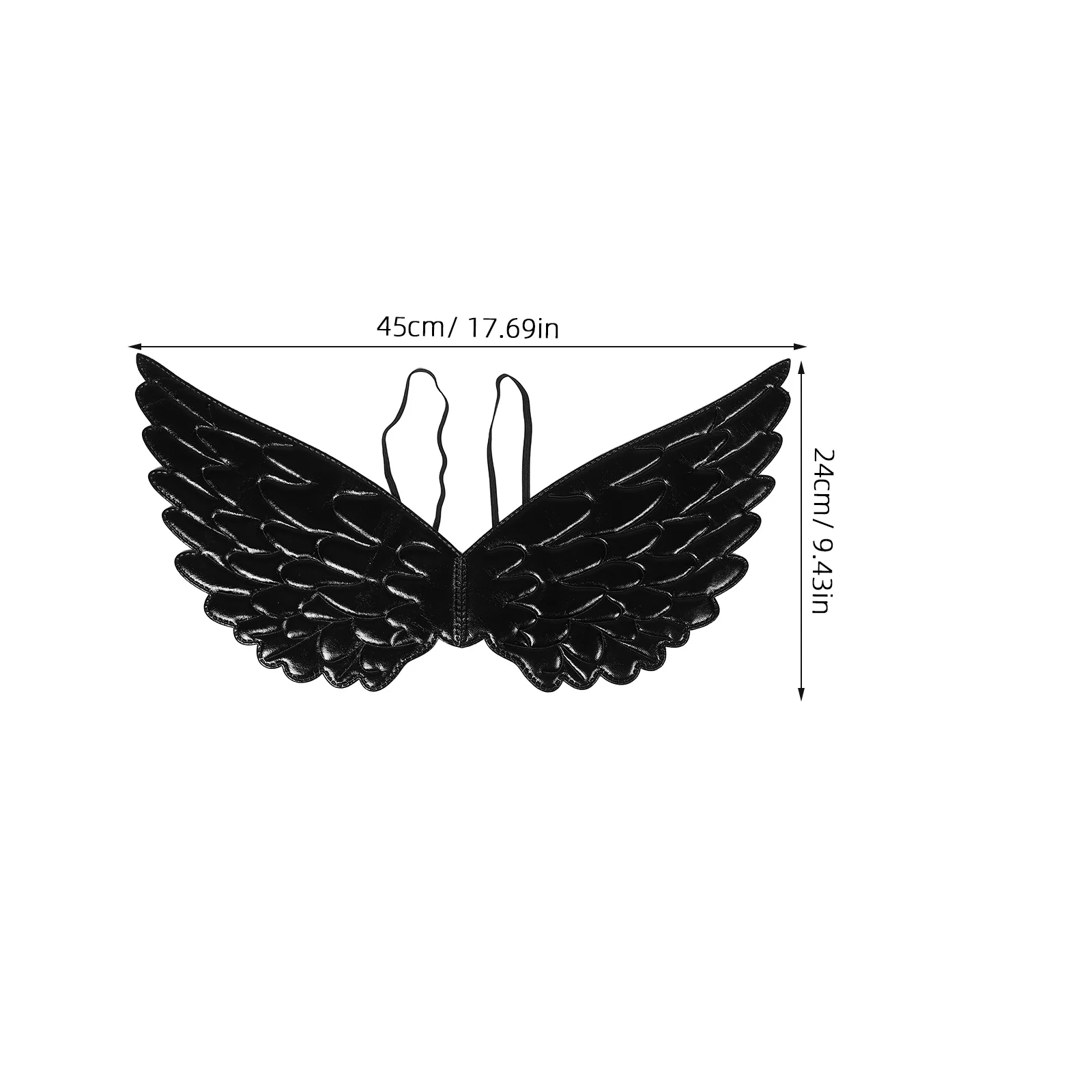 Wings For Kids Adjustable Halloween Costume Accessory Princess Dress Up Fairy Cosplay Party Christmas Gras