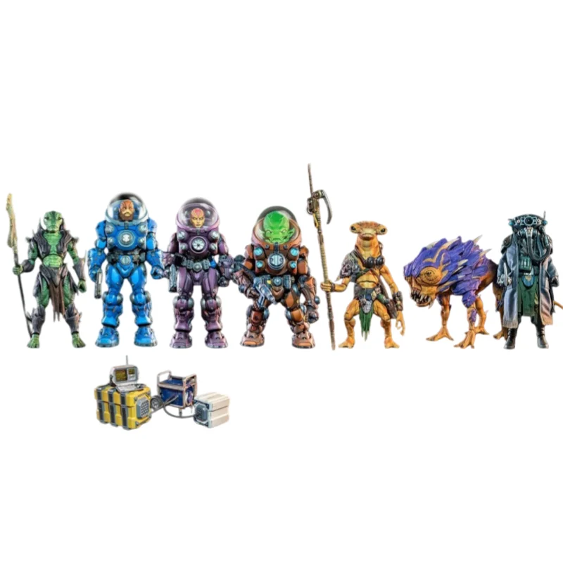 

В наличии Four Knights Cosmic Legion 4-волновой полный набор аксессуаров для коллекции фигурок 1/12 фигурки героев