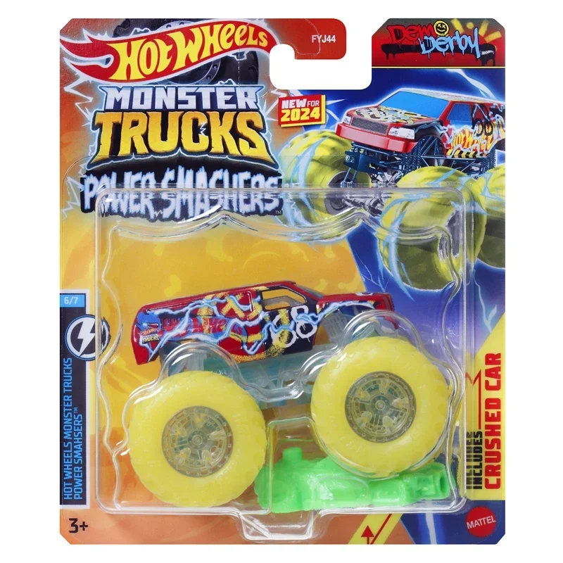 Original Hot Wheels Auto Monster Truck Batman Meyers Manx Hot weiler Demo Derby Mega-Wrex Fahrzeug Spielzeug für Jungen Geburtstags geschenk