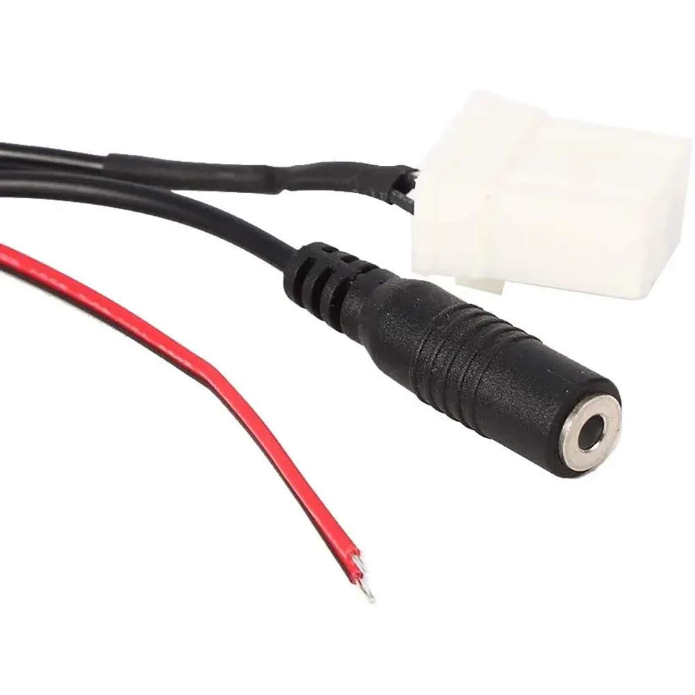 محول AUX متوافق مع بلوتوث للسيارة مع كابل محول AUX للميكروفون لمازدا RX8 MX5 2 3 5 6