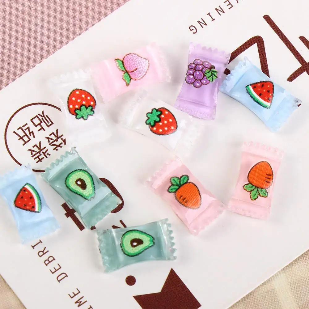 Accessories DIY Wedding Scrapbook Decor Miniature Dollhouse Mini Pretend Food Pretend Kitchen Toys Simulated Fruit Candy