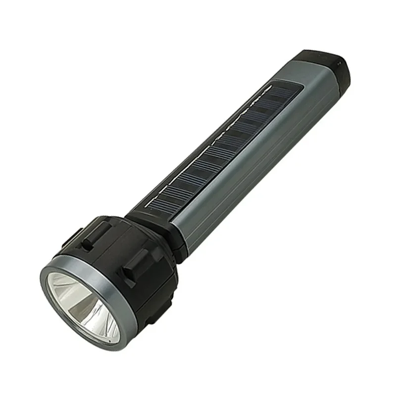 Krachtige Led Zaklamp Usb Oplaadbare Draagbare Zaklamp Ingebouwde Batterij 5 Modus Verlichting Outdoor Noodlantaarn