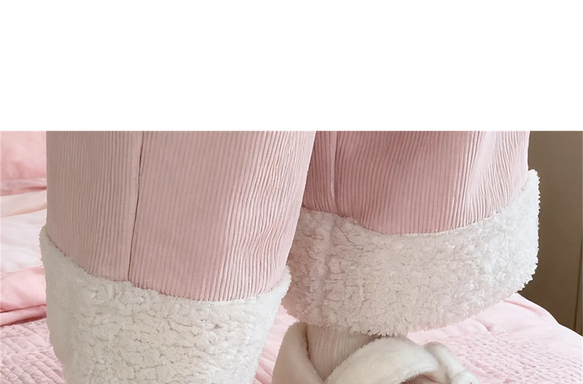 Neue schwarze flauschige Katzenpantoffeln für Damen, bezaubernde Tier-Schuhe, flauschige Hausschuhe, Damen-Winter-Plüsch-Mary-Jane-Slipper. – Detail 3