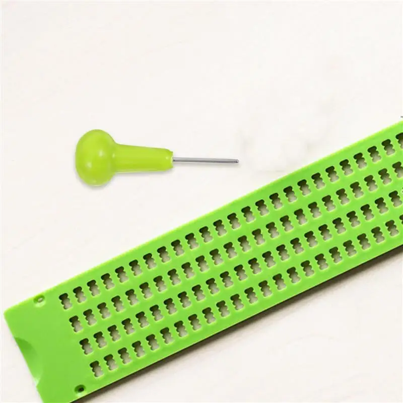 

Braille Stylus Braille Writing Tool Portable Size Craftsmanship Plastic Stylus Pen Small Stylus Stylus Blind Home Use