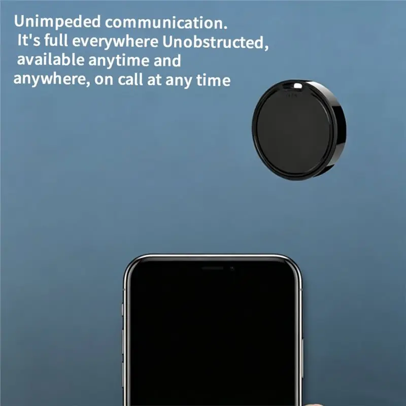 B04B-Smart Tag Locator Keys Finding Tracker Mini Bluetooth Car Finder Tracking Global For Google Find My Device App Black