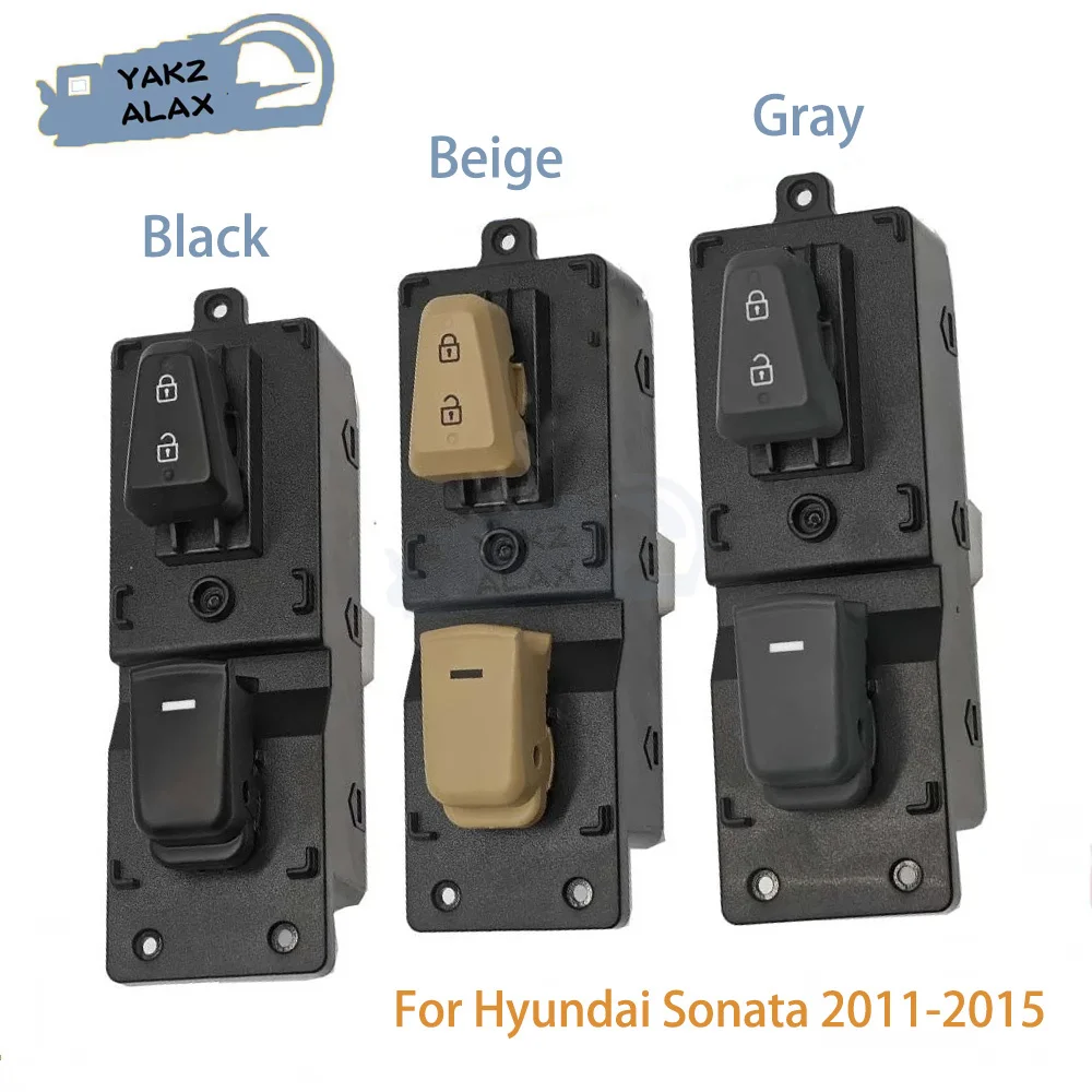 Para hyundai sonata 2011 2012 2013 2014 2015 frente direita lado do passageiro botão interruptor de controle da janela elétrica 93575-3s000