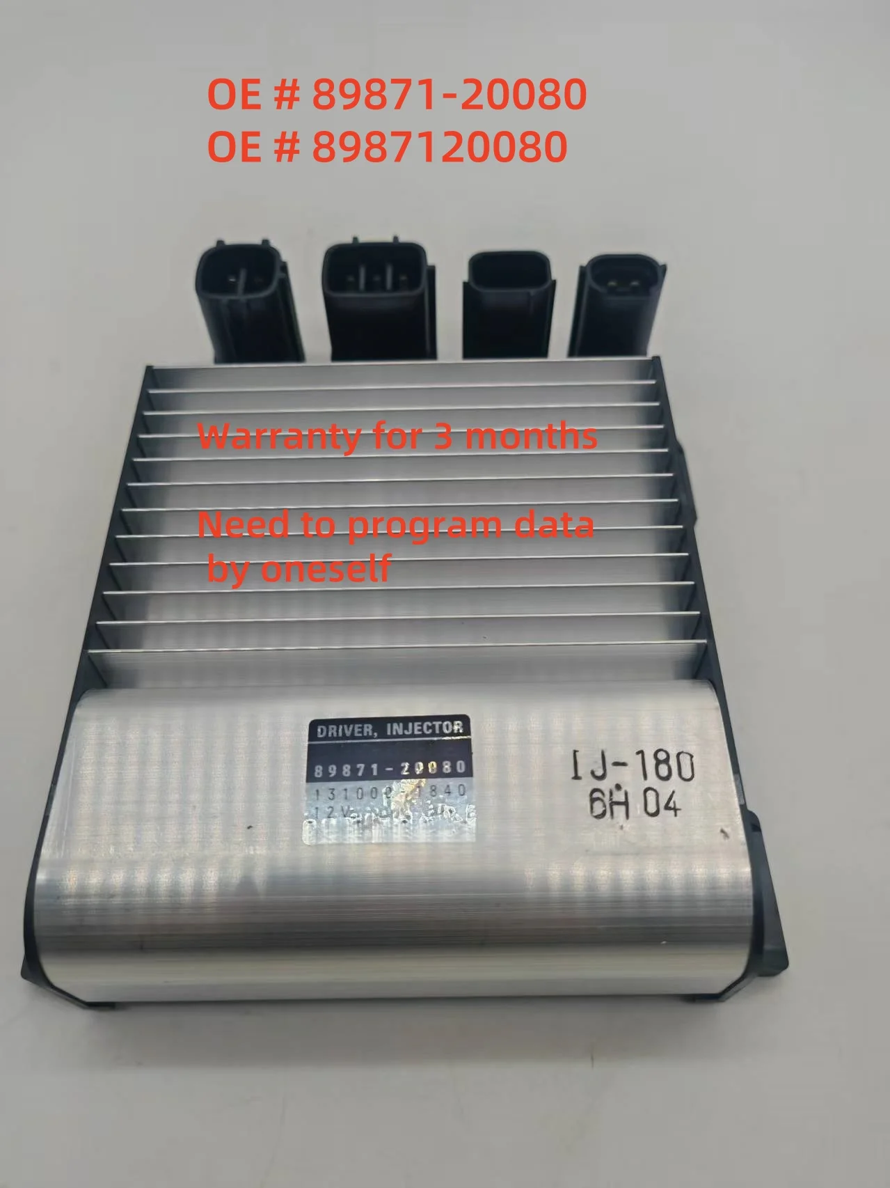 

Высокое качество 89871-20080 8987120080 автоматический блок управления драйвером инжектора ЭБУ для Toyota Hilux 3.0