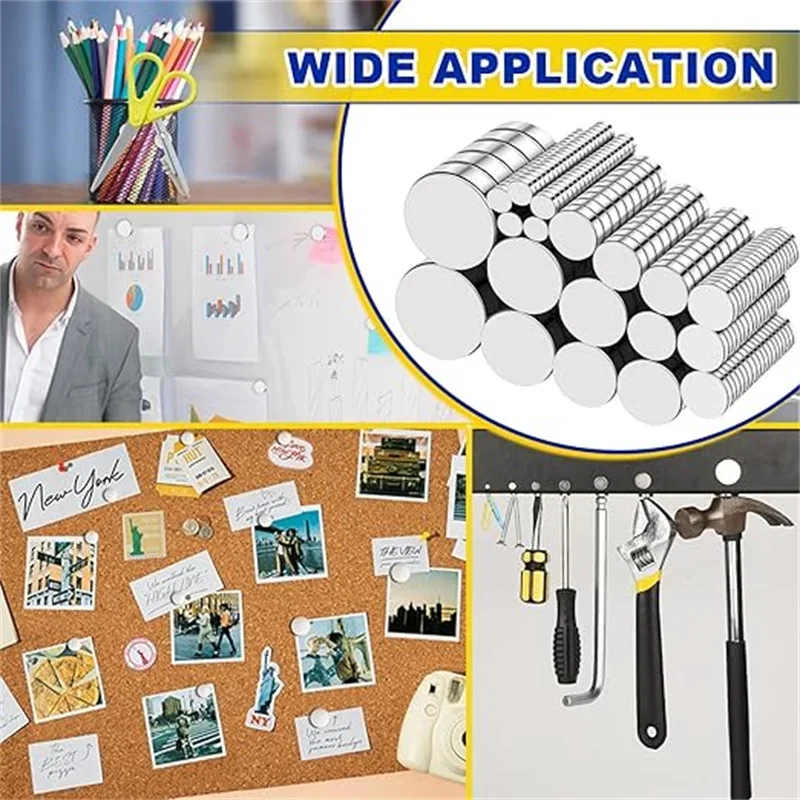 8x2/8x3/10x3 مللي متر مغناطيس الثلاجة 3 أحجام مختلفة مغناطيس صغير صغير مستدير القرص مغناطيس الثلاجة للهوايات المكتبية الحرف #6