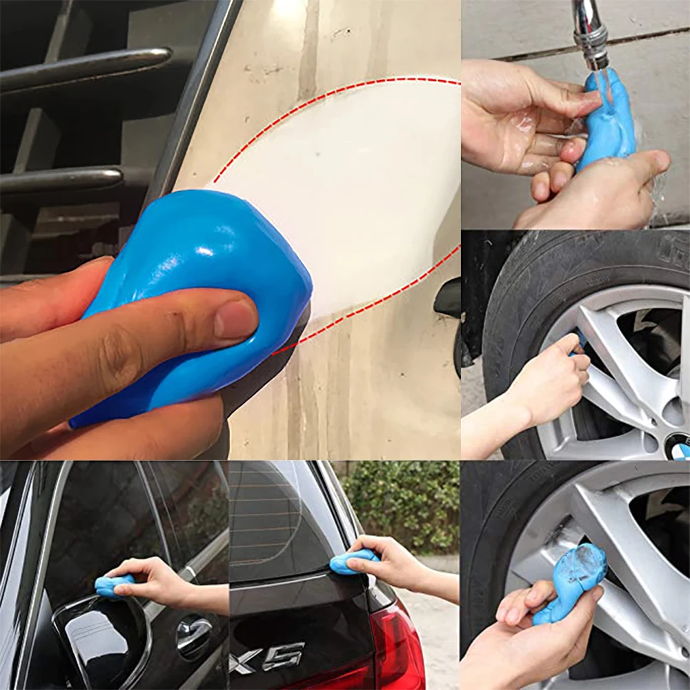 Car Detailing Clay Bar Auto Clay Bar Cleaner For Vehicles Glass Washing Cleaning Paint Care And Adsorption Capacity 100g