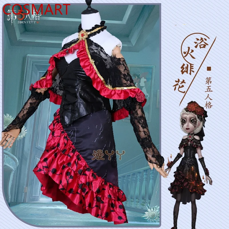 

COSMART Identity V Doctor Emily Dale Dress Cosplay Costume Cos Game Anime Party Uniform Hallowen Play Role Clothes Clothing