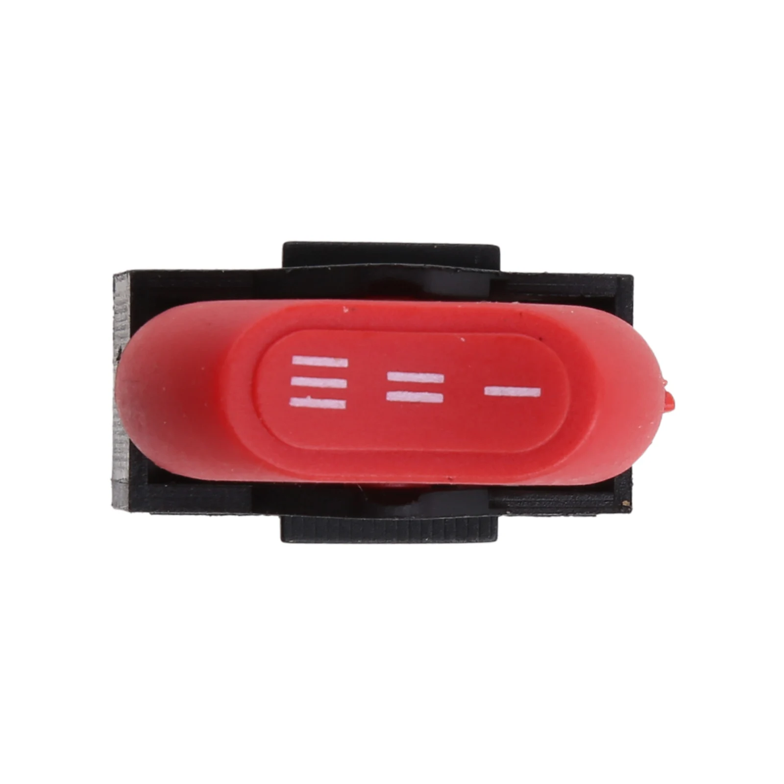 Black Red Electrical Hair Dryer Button Switch On Off Electric Hot Water Bottle Heater Rocker Switch 3 Gear Toggle Type