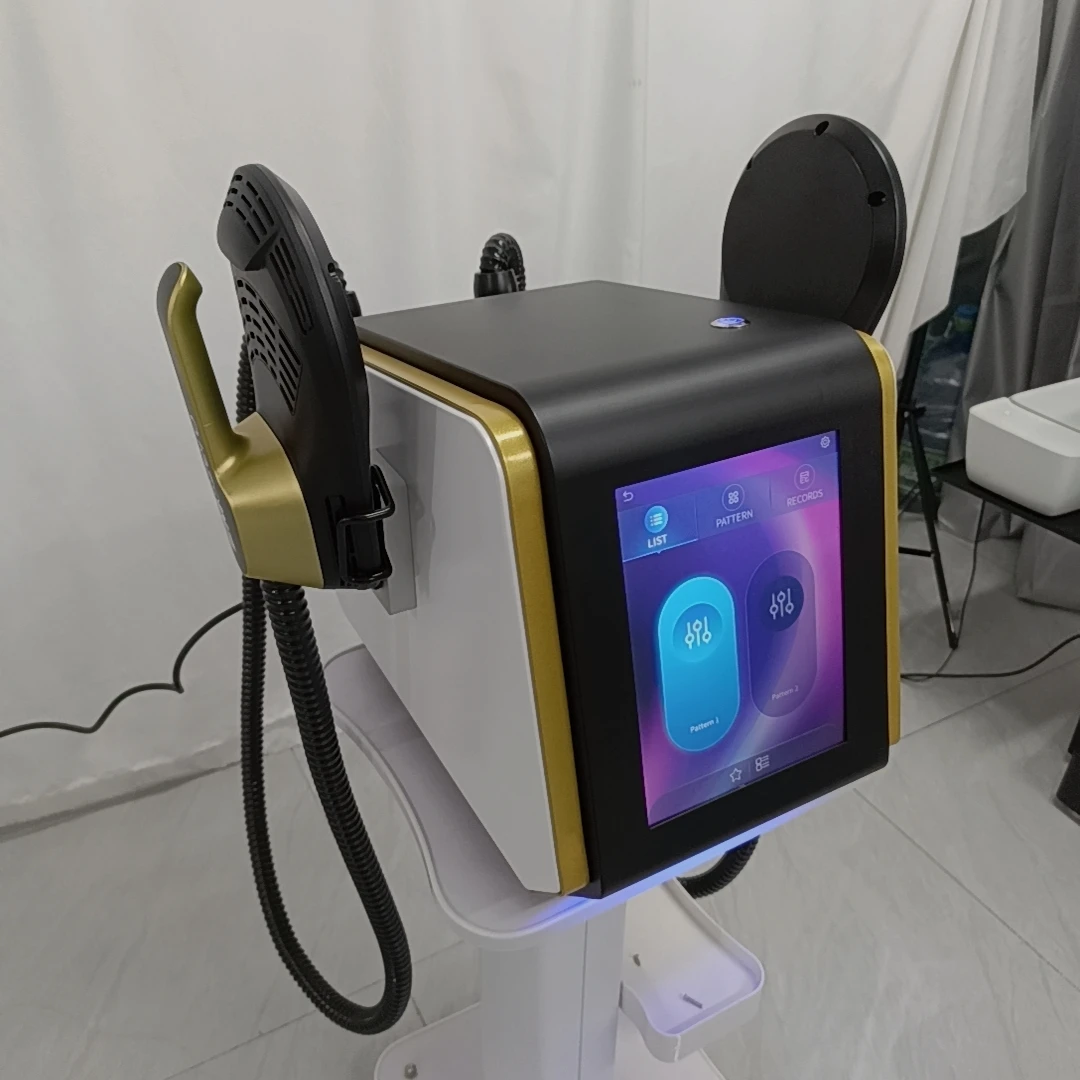 

RF Nova HI-EMT Стимулятор мышц 6500 Вт Профессиональный аппарат для коррекции фигуры для домашнего использования Электромагнитный для похудения и уменьшения жира Equ