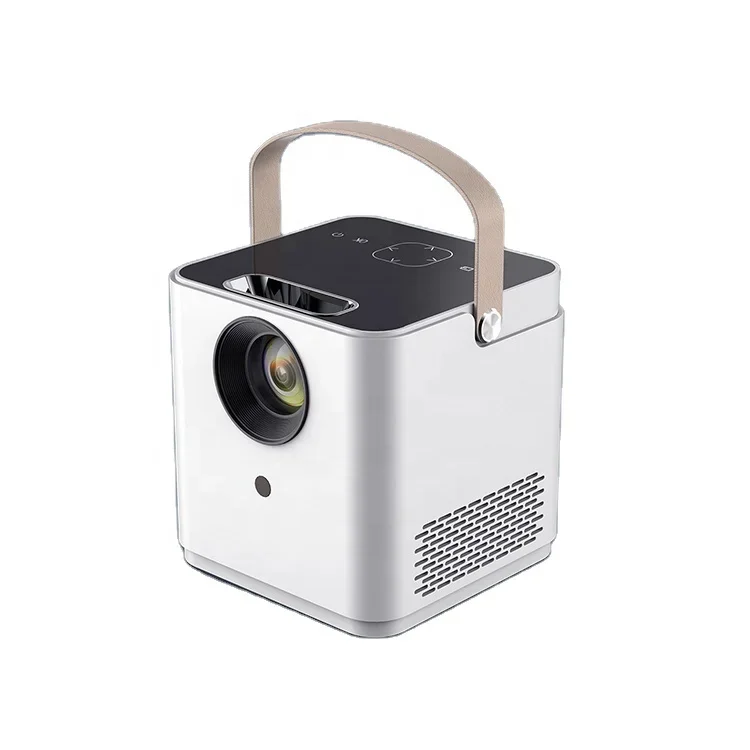 

Handle Mini Proyector 720P Smart Android Beamer Ultrashort Wifi BT Projectors For Home Theater Outdoor Meeting