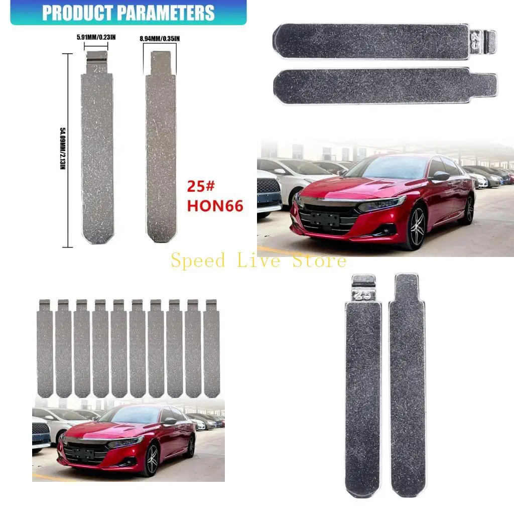 547C Easy to Install Blank with Sturdy Metal Construction Accuracy Empty Rustproof Produced for HON66 Automotive