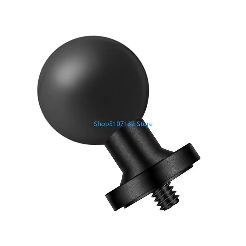 87HD Aluminum Alloy Base Holder 25mm Ball for Head 1/4 Screw Rearview Mirror for Motorcycle Electric Vehicles Scooter Cellpho