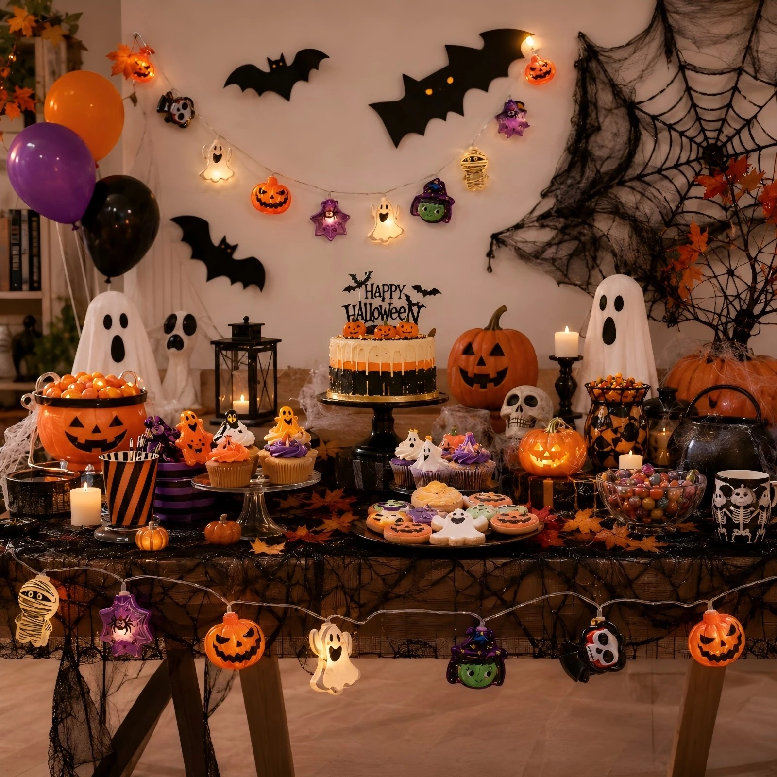 Spooky Halloween LED Decorativ - Baby Nursery Wall Lights recension och pris