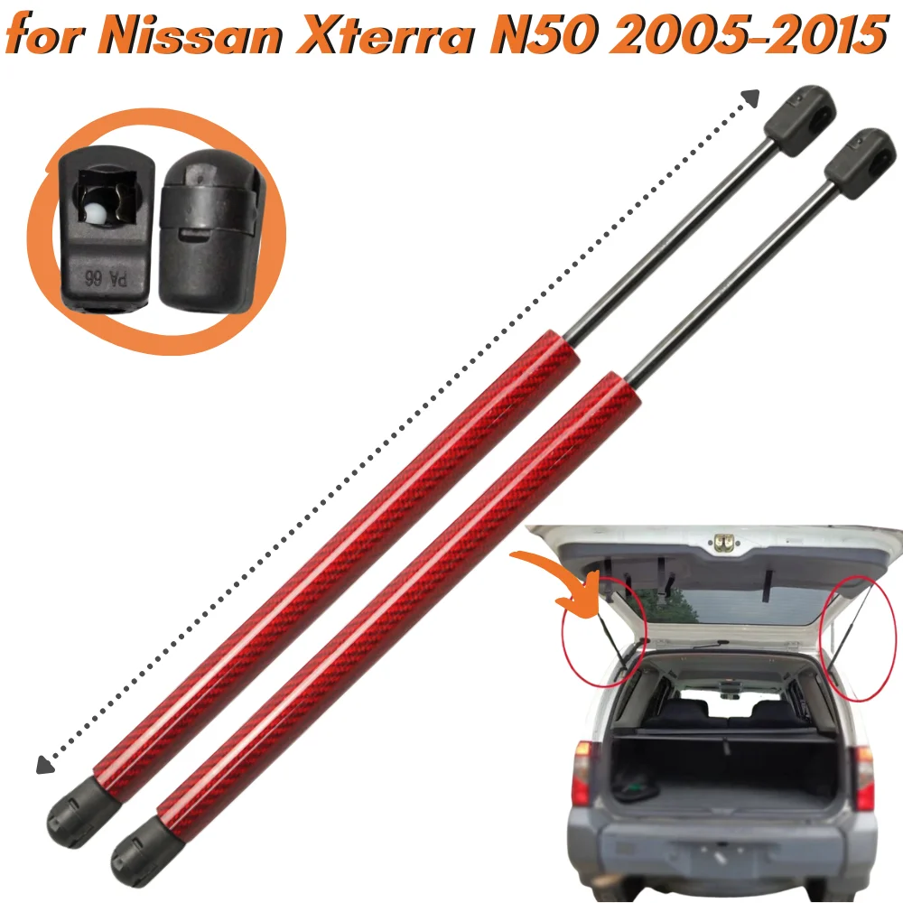 

Qty(2) Trunk Struts for Nissan Xterra N50 SUV 2005-2015 18.95inches Rear Tailgate Boot Lift Supports Gas Springs Shock Absorbers