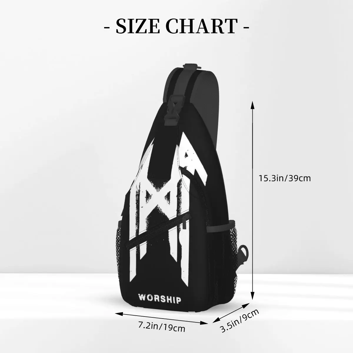 Peito Crossbody Sling Bags Ombro Sling Mochila, Outdoor Sports Daypacks, Sono Tokens, Cool Metal Band, Casual Pack, Adoração