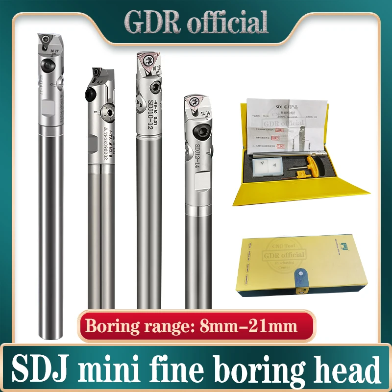 RBH TCT EWN SDJ Fine Boring head SDJ08 SDJ10 SDJ12 SDJ14 SDJ16 EWN20 EWN25 LBK CBK boring tool holder bracket tool boring head