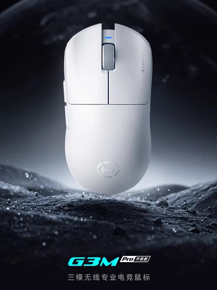 HECATE G3mpro Wireless Mouse Tri Mode 550mAh Long Battery Life Silent Gaming Dual Micro Switches Low Latency Gaming Mouse